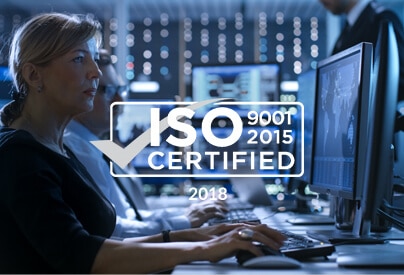 2018 Iso certified