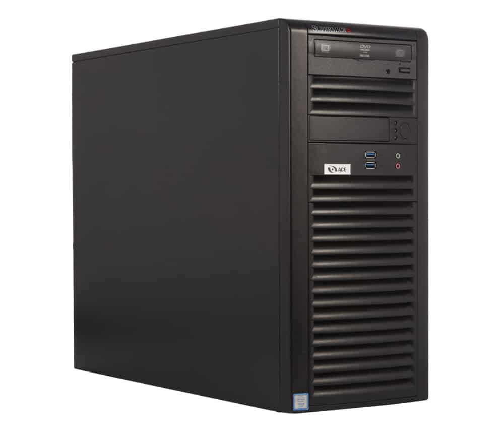 Ace mid-tower PC side