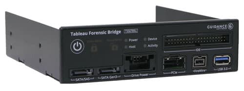 Front view of Tableau Forensic Universal Bridge